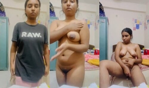 Horny desi amateur masturbates