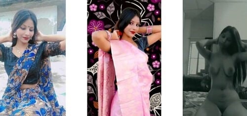 Sexy desi porn: Indian girl flashing breasts