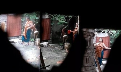 Bathing indian aunty sex