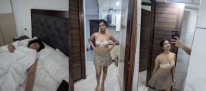 Girl fucks hard in desi doggy fuck style