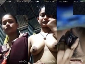 Indian girl goes bare in a full-nudity show.