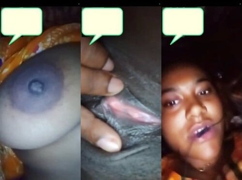 Indian girl finger herself