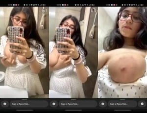 Big boobed indian girl in hot action