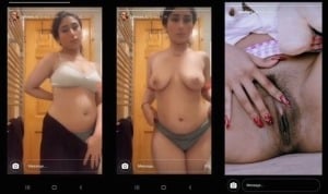 Sexy desi porn: Indian girl flashing breasts