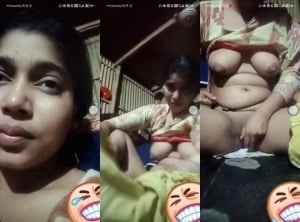 Hot indian girl horny and fingering
