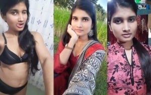 Indian girl gets naked for a hot show