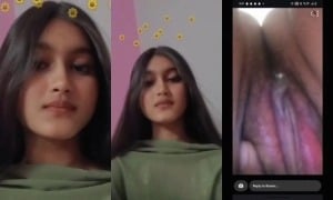 Desi indian girl shows off her cute body naked in a sex video.