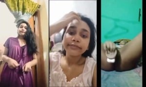 Horny desi amateur masturbates