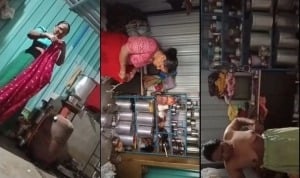 Amateur desi aunty getting naked
