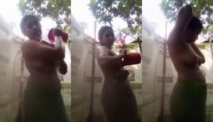 Indian desi girl bath in sexy scenes