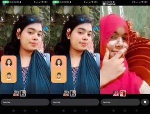 Indian girl strips and proudly displays sexy breasts for you.