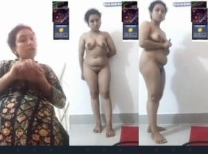 Desi indian girl shows off her cute body naked in a sex video.