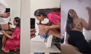 Wife's sexy blowjobs as she rides her man’s thick pole
