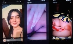 Indian desi chick flashing her breasts and snatch for you to see