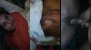 Fucking a hot desi slut with her juicy tits pressed against him