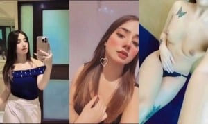 Indian girl strips and proudly displays sexy breasts for you.