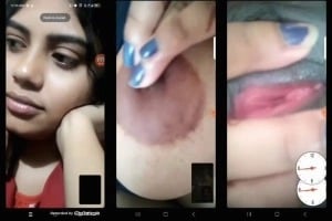 Desi indian girl shows off her cute body naked in a sex video.
