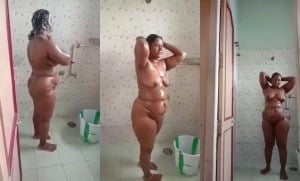 Bbw desi wife showering secretly recorded erotique