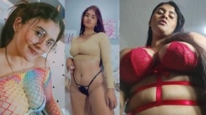 Part 2: Horny desi girl solo masturbation while fucking herself