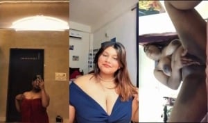 Horny desi bbw indian girl showing off naked