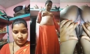 Indian desi bhabhi goes all the way nude in sex video