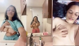 Part 2: Desi girl showing off her hot Indian pussy and breasts