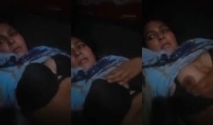 Amateur bhabhi gets hornier, flashing her Pakistani breasts