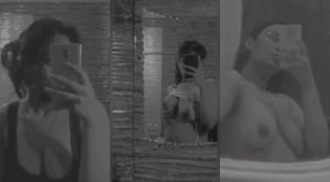 Cute desi amateur filming herself naked