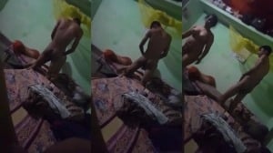 Desi amateur wife gets fucked hard in doggy style pussy fuck
