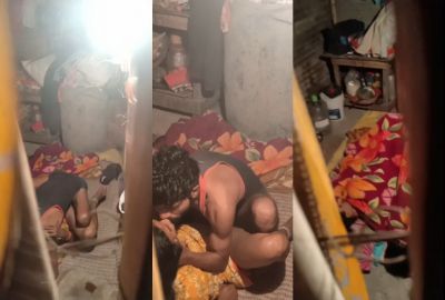 Desi amateur neighbor secretly records his friend's bangla fuck session