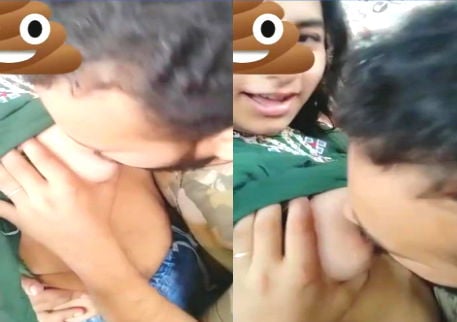 BRAVE NEIGHBOR'S SWEET HEAVENLY BLOWJOB, BOOB PLAY